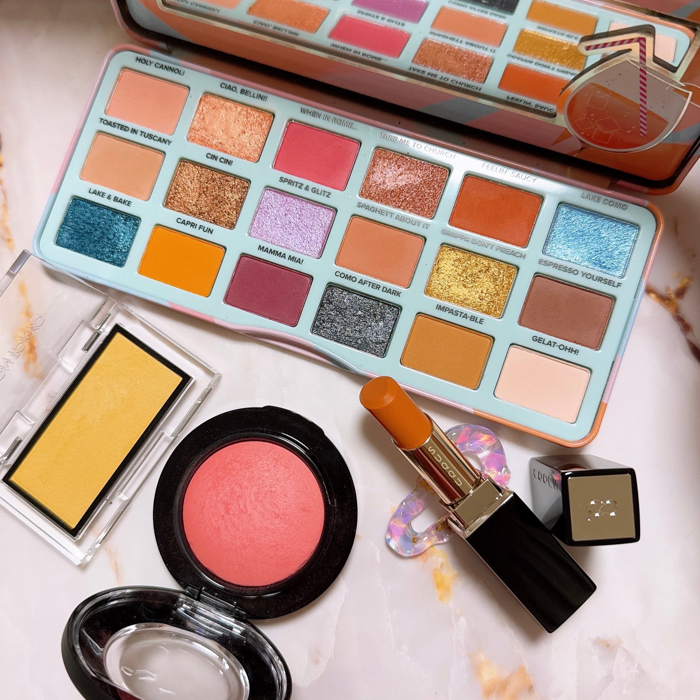 イタリアン スプリッツ アイシャドウ パレット/Too Faced/アイシャドウパレットを使ったクチコミ(4枚目)