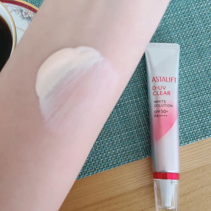 D-UVクリア ホワイトソリューション/アスタリフト/日焼け止めクリームを使ったクチコミ(7枚目)