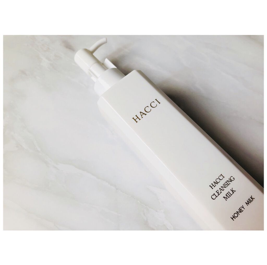 クレンジングミルク/HACCI/ミルククレンジングを使ったクチコミ（1枚目）
