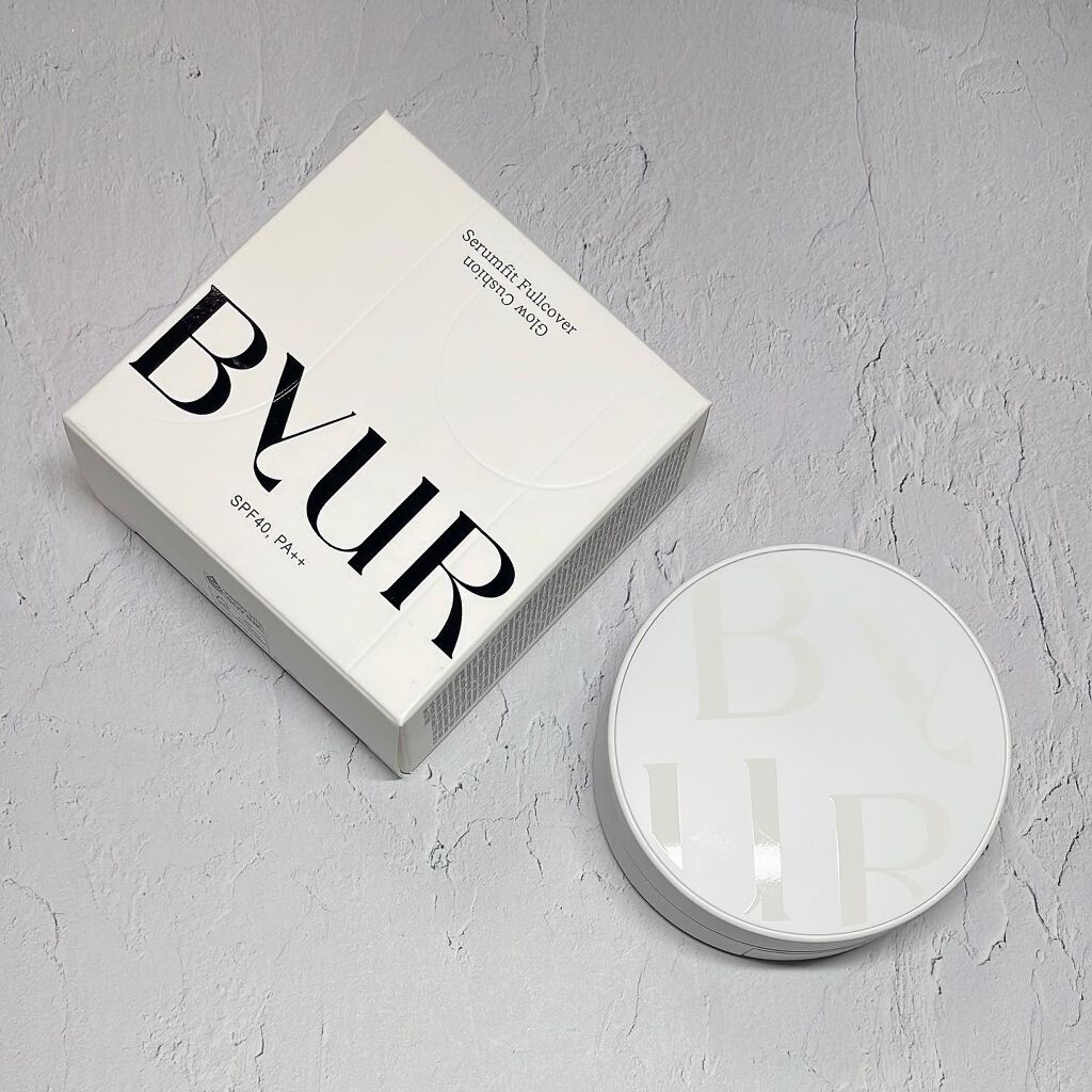 セラムフィット フルカバー グロークッション/ByUR/クッションファンデーションを使ったクチコミ（1枚目）