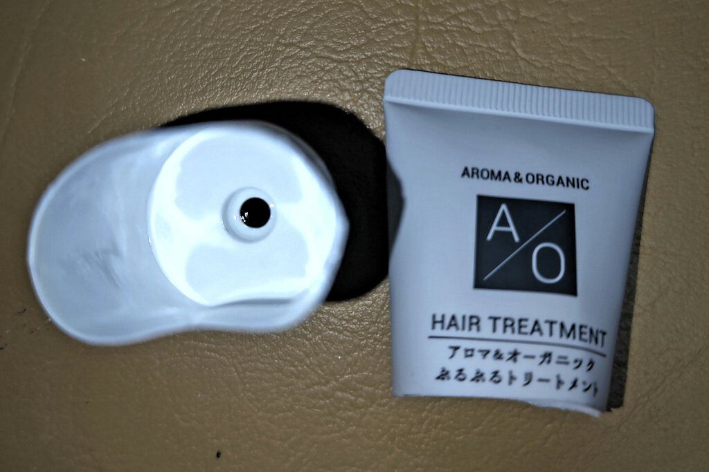 アロマ＆オーガニック ぷるぷるトリートメント/DAISO/ヘアミルクを使ったクチコミ（1枚目）