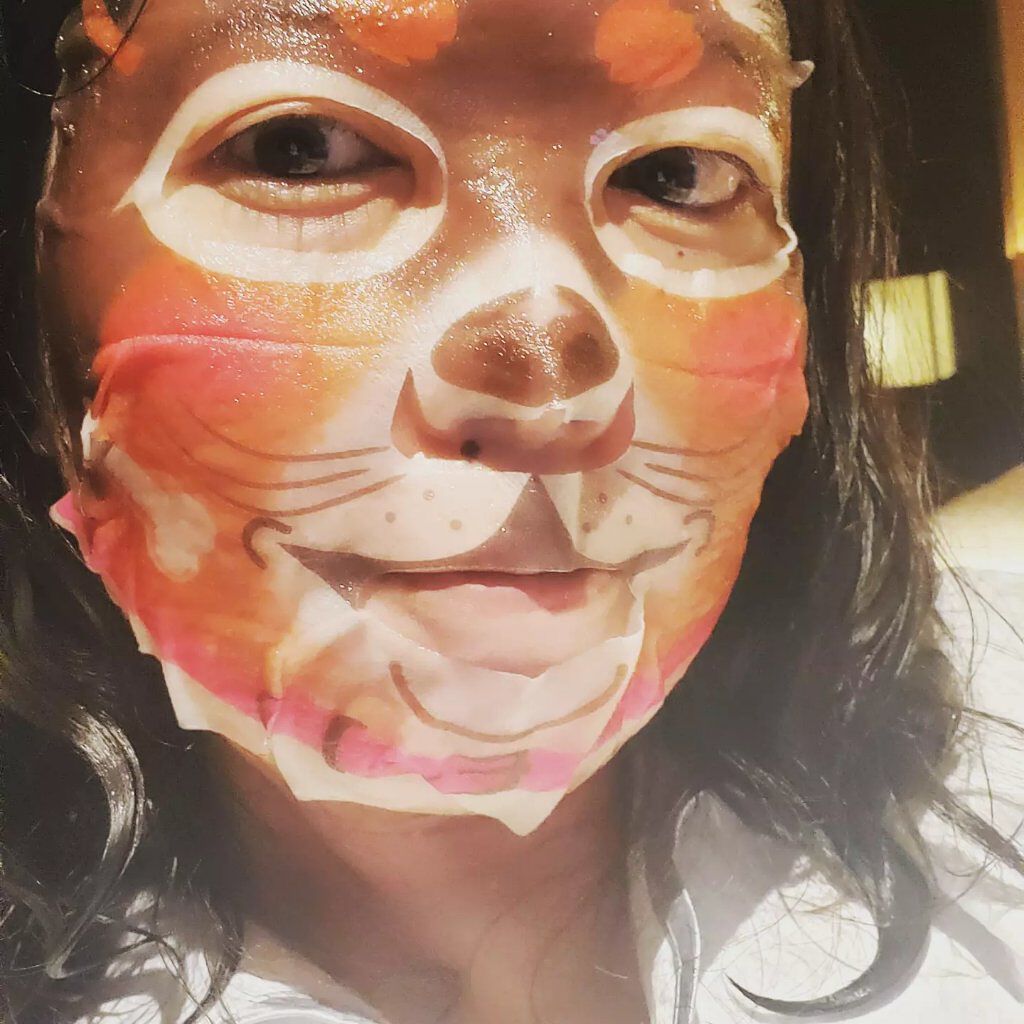 わんにゃんアートマスク/Pure Smile/シートマスク・パックを使ったクチコミ(2枚目)