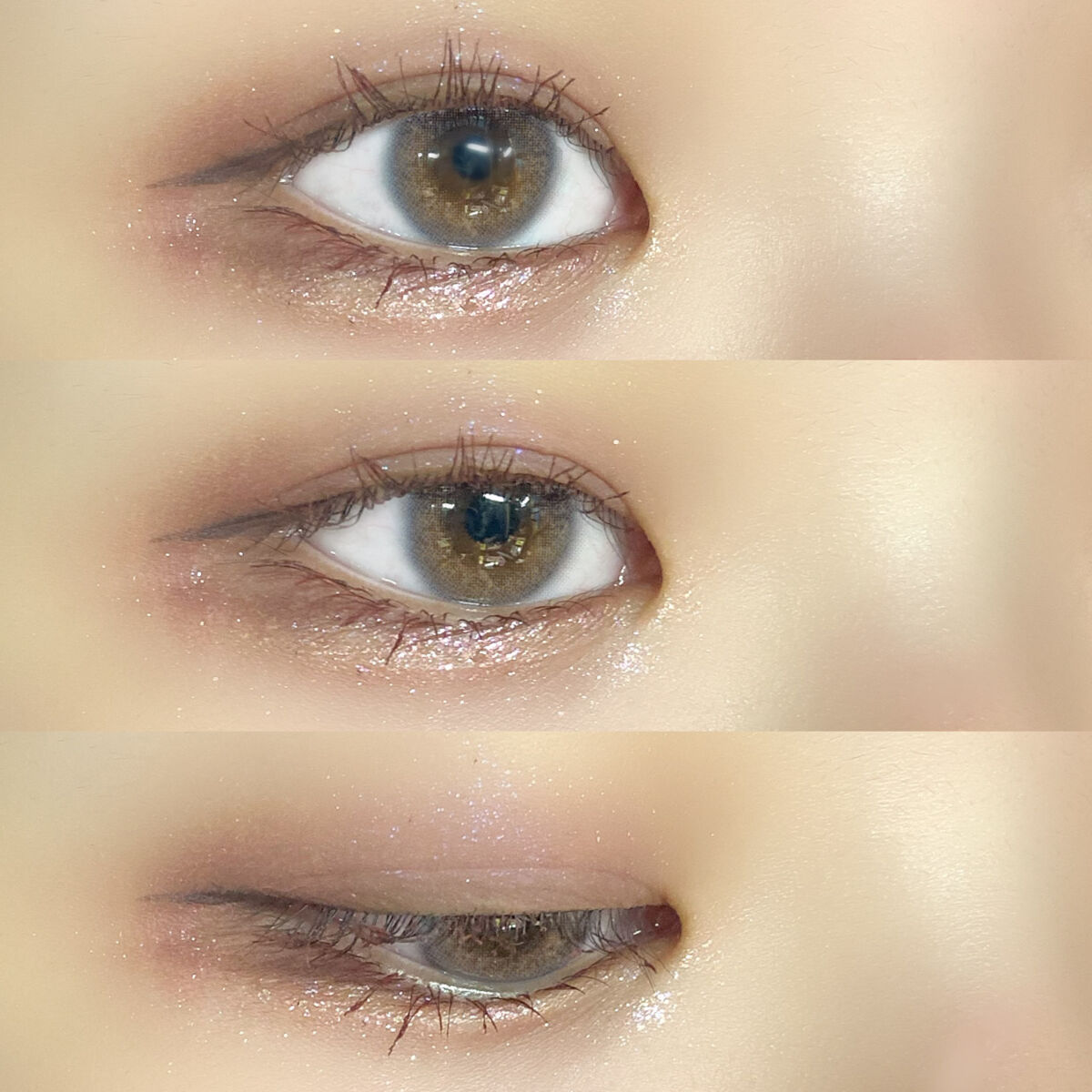 ACリキッドアイカラー/セリア/リキッドアイシャドウを使ったクチコミ（2枚目）