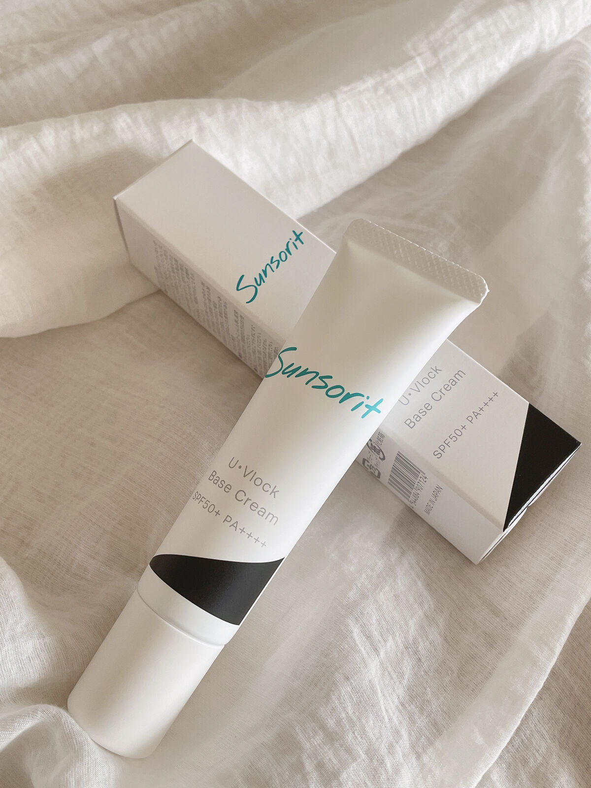 U・Vlockベースクリーム/サンソリット/化粧下地を使ったクチコミ（2枚目）
