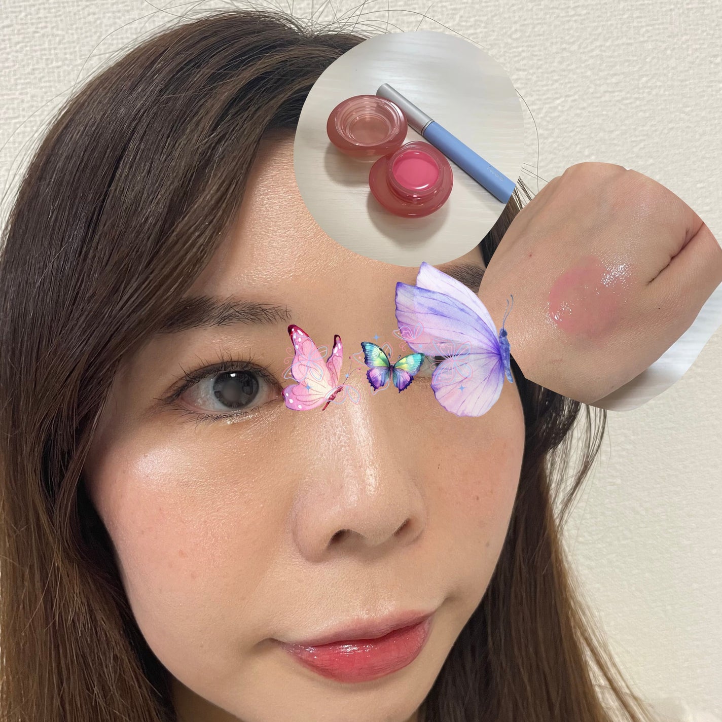 フィー リップアンドチーク グローイジェリーポット/fwee/リップグロスを使ったクチコミ(2枚目)