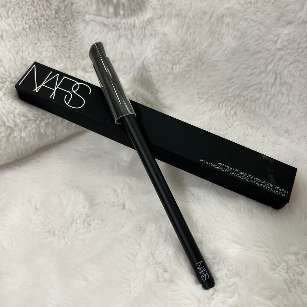 ハイピグメントアイシャドーブラシ #24/NARS/メイクブラシを使ったクチコミ(3枚目)