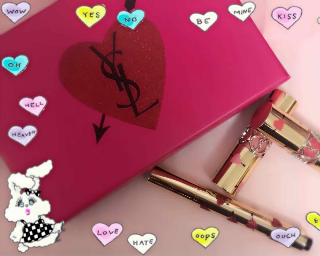 ルージュ ヴォリュプテ シャイン/YVES SAINT LAURENT BEAUTE/口紅を使ったクチコミ（2枚目）