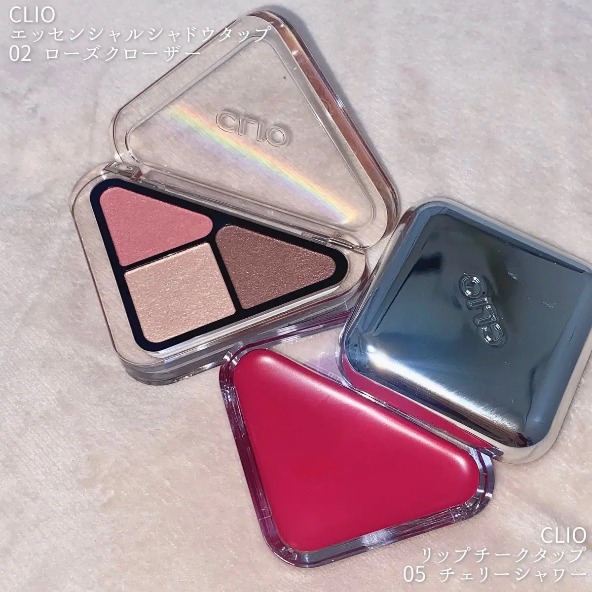 エッセンシャル リップチーク タップ/CLIO/ジェル・クリームチークを使ったクチコミ（1枚目）