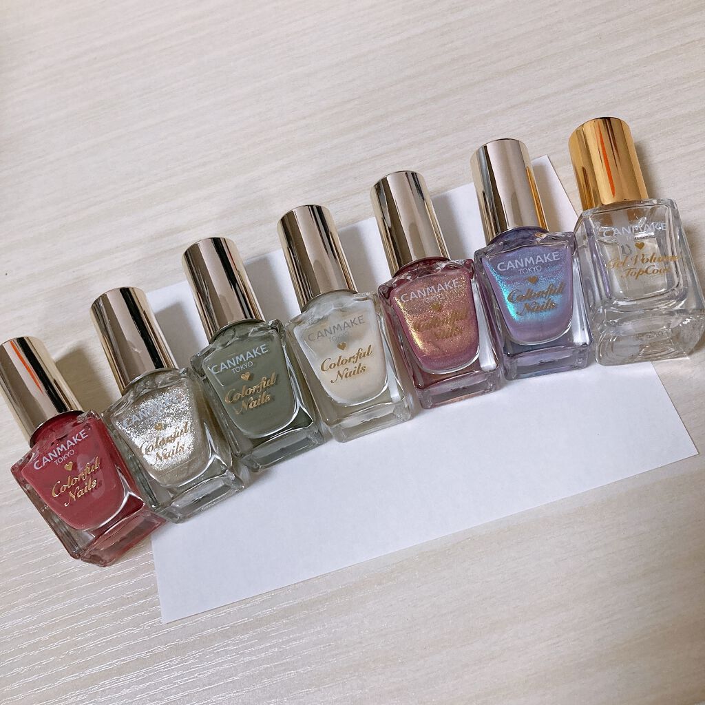 カラフルネイルズ/キャンメイク/マニキュアを使ったクチコミ（1枚目）