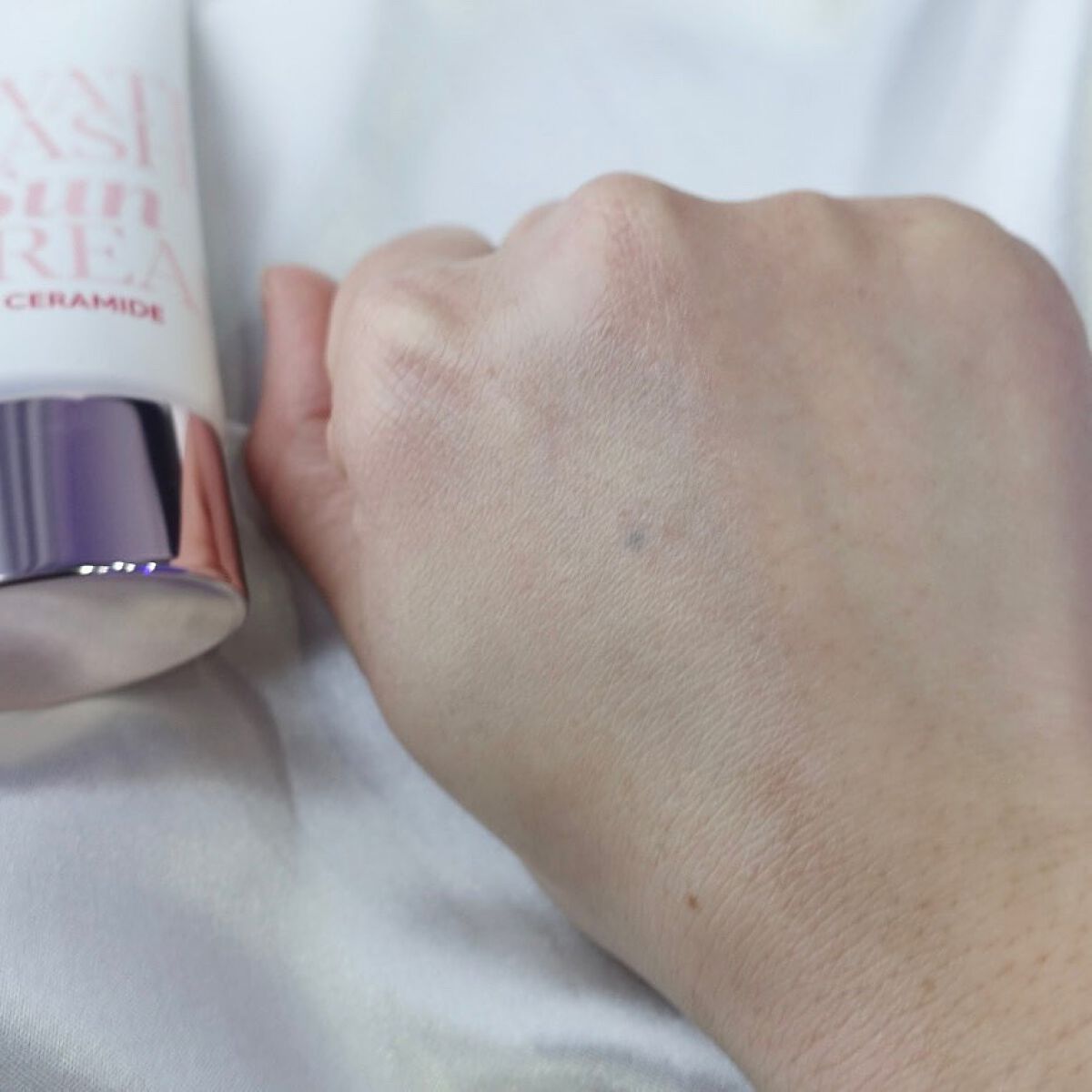 ウォータースプラッシュサンクリーム セラミド/espoir/日焼け止めクリームを使ったクチコミ（3枚目）