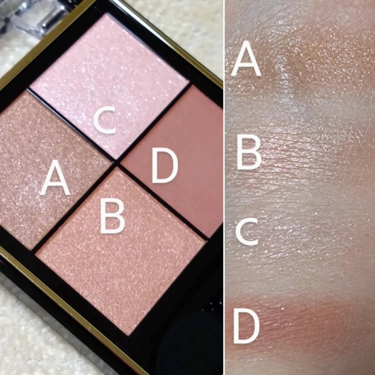 リアルクローズシャドウ/excel/アイシャドウパレットを使ったクチコミ(2枚目)