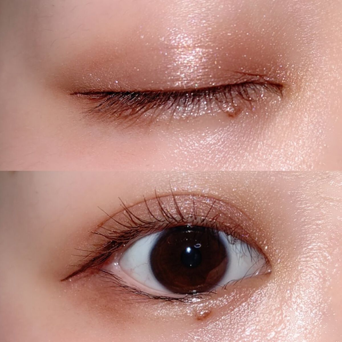 ジューシーピュアアイズ/キャンメイク/アイシャドウパレットを使ったクチコミ（3枚目）