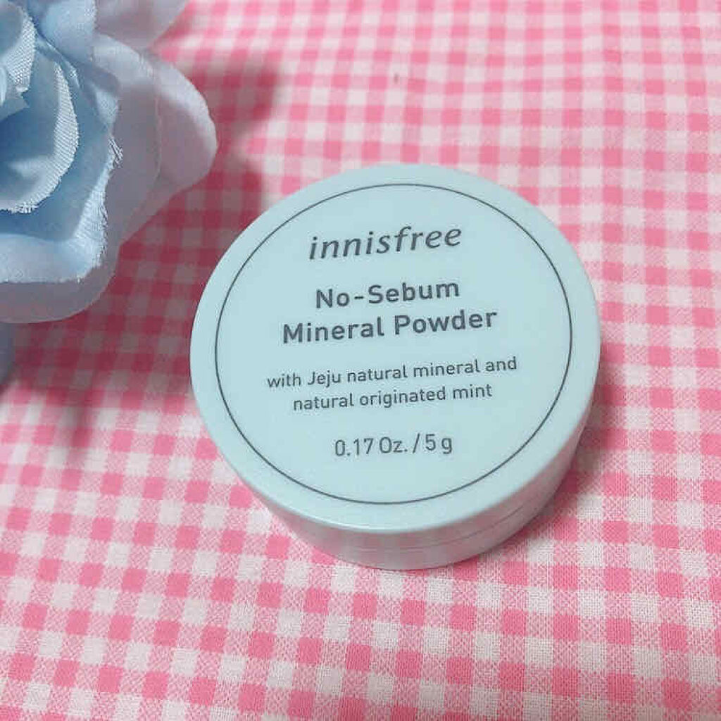 ノーセバム ミネラルパウダー/innisfree/ルースパウダーを使ったクチコミ（1枚目）