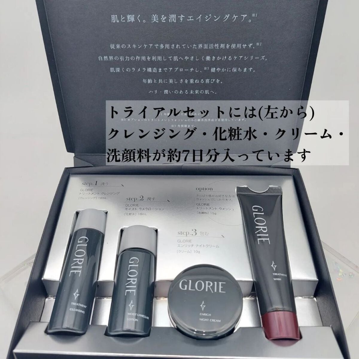 みみ on LIPS 「GLORIE基本スキンケアライン7DAYsスペシャルセット先日..」(3枚目)