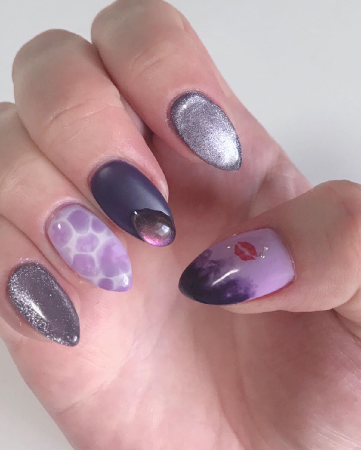 ジェルネイル(ライト対応)/セリア/ジェルネイルを使ったクチコミ(2枚目)