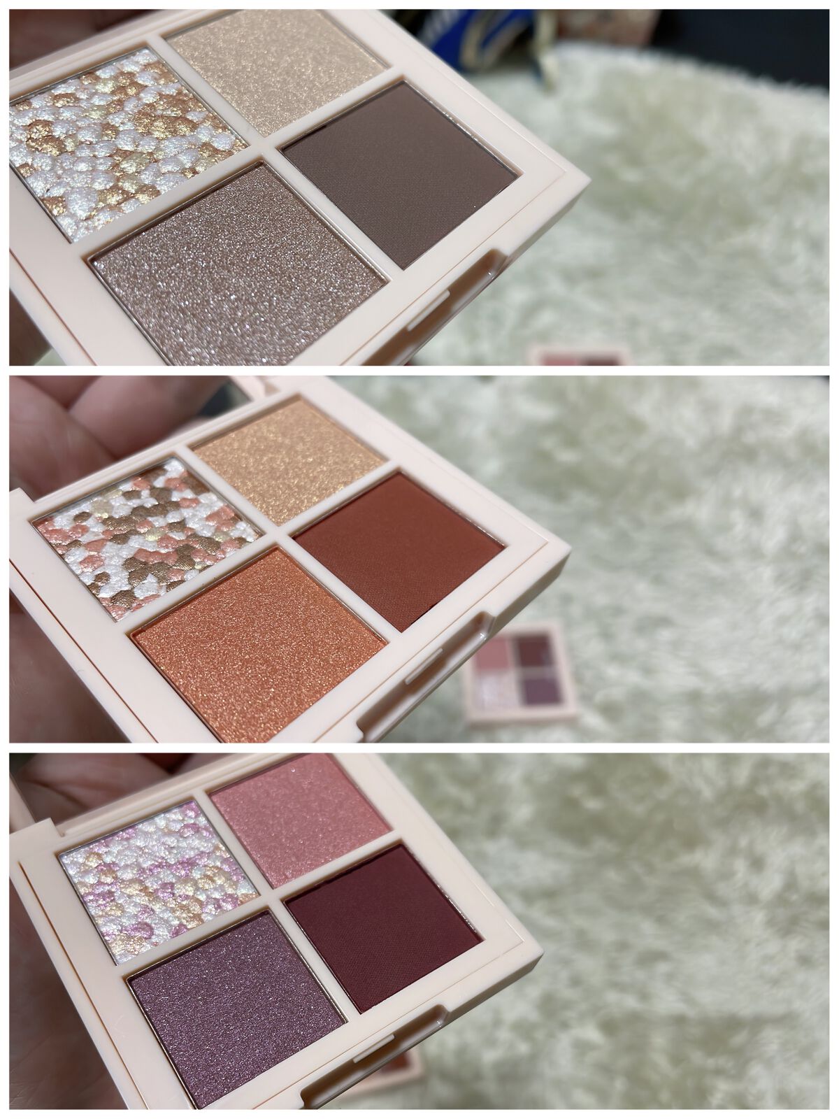 レブロン ダズル アイシャドウ クアッド/REVLON/アイシャドウパレットを使ったクチコミ（2枚目）