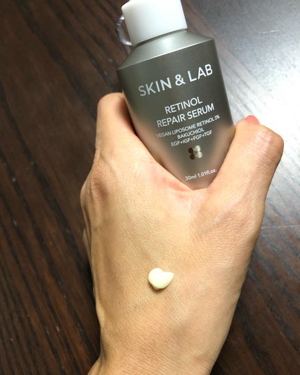 ヴィーガンリポソームレチノールセラム/SKIN&LAB/美容液を使ったクチコミ(2枚目)