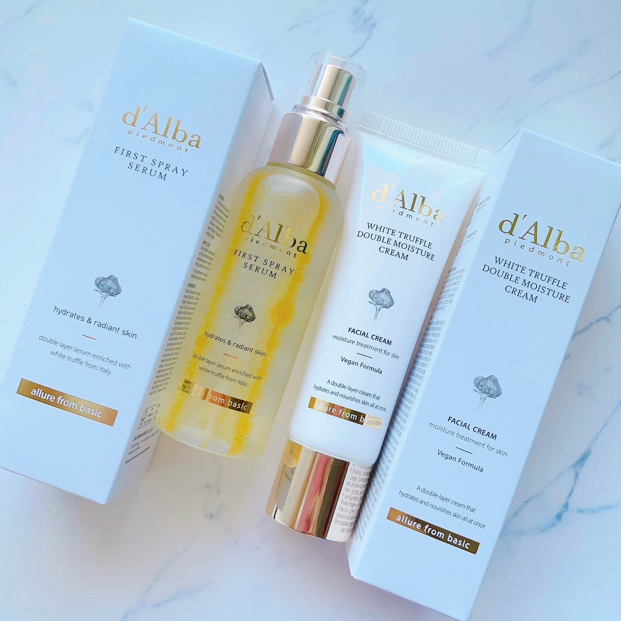 ダルバ ホワイトトリュフファーストスプレーセラム/ダルバ/ミスト状化粧水を使ったクチコミ(2枚目)