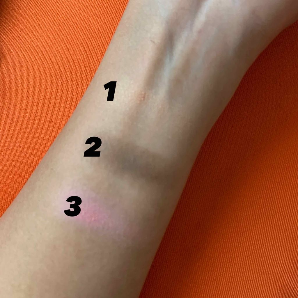 WHY NOT SPINNS 3色アイシャドウ/DAISO/アイシャドウパレットを使ったクチコミ(4枚目)