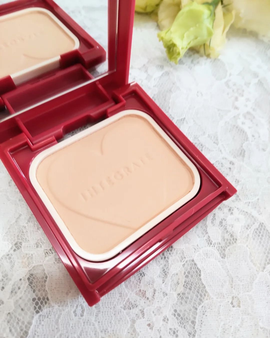 プロフィニッシュファンデーション/インテグレート/パウダーファンデーションを使ったクチコミ（2枚目）