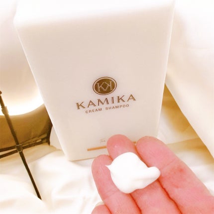 クリームシャンプー ティーフローラルの香り/KAMIKA/サロンシャンプーを使ったクチコミ(2枚目)