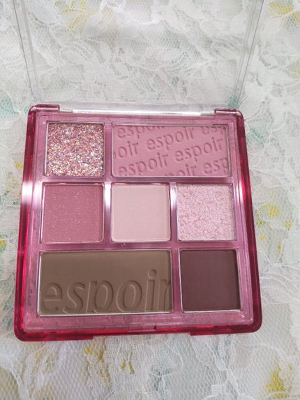 リアルアイパレット ハッシュドチェリー/espoir/マルチパレットを使ったクチコミ(2枚目)