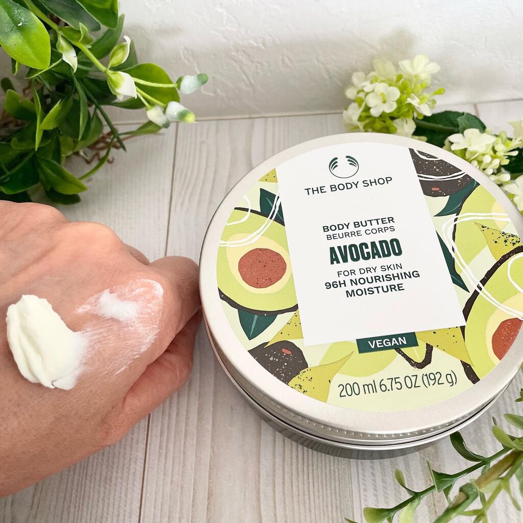 ボディバター アボカド/THE BODY SHOP/ボディクリームを使ったクチコミ(3枚目)