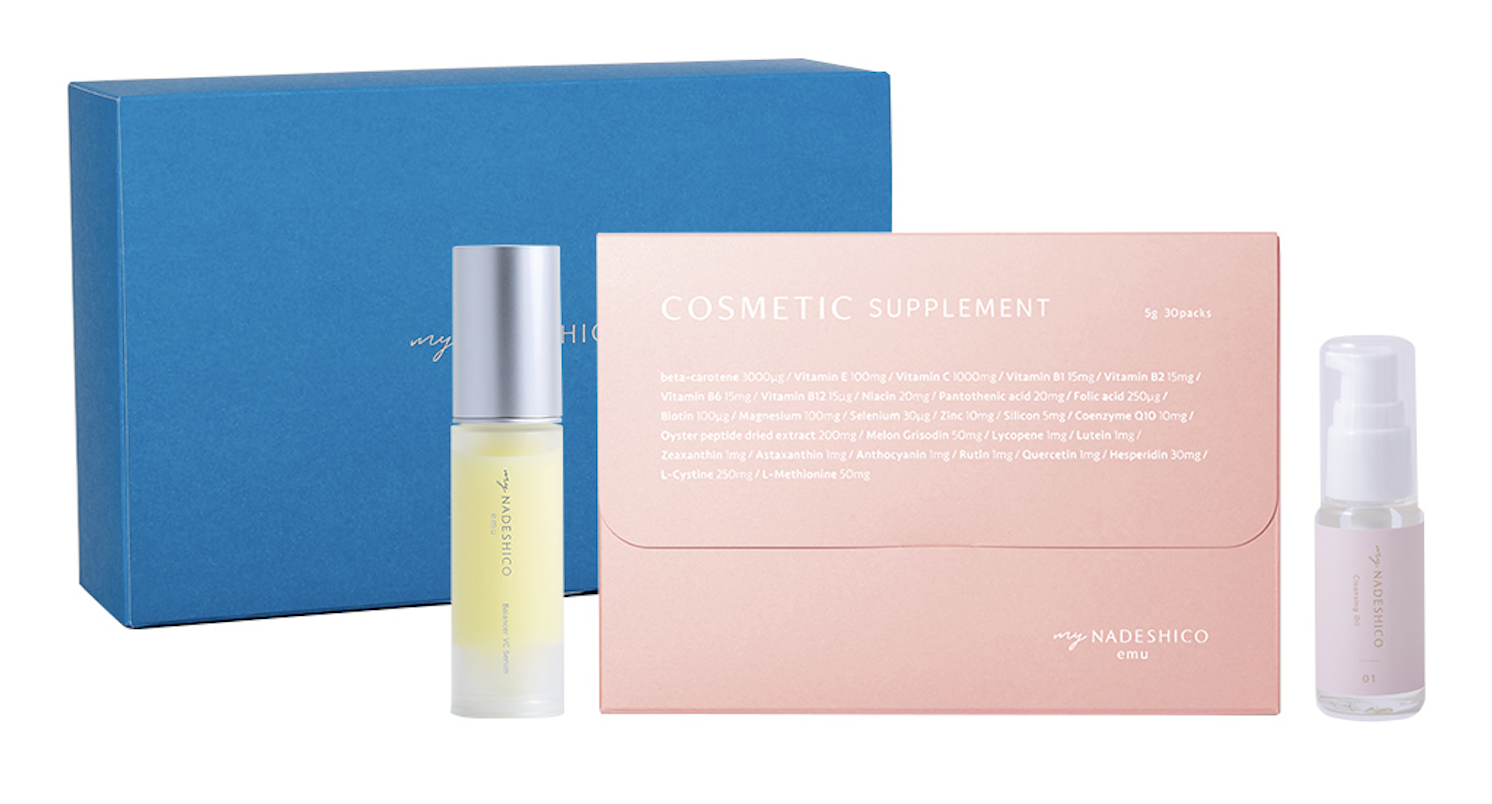 My NADESHICO emu 冬の美白セット