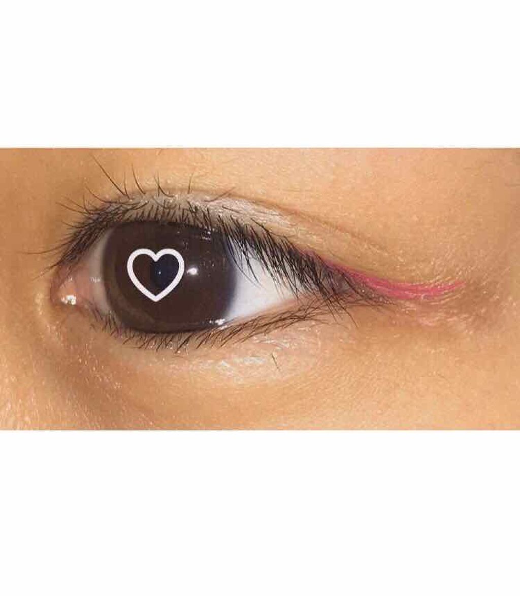 EYE OPENING LINER PINK/UZU BY FLOWFUSHI/リキッドアイライナーを使ったクチコミ（3枚目）