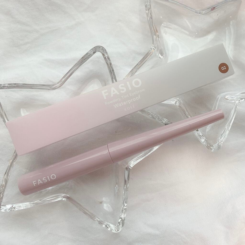 パウダリーティント アイブロウ/FASIO/眉ティントを使ったクチコミ(2枚目)
