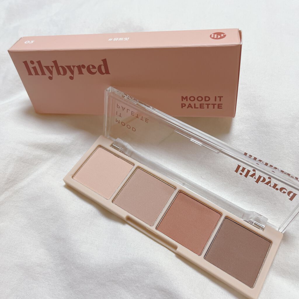 ムードイットパレット 03  Mute it/lilybyred/マルチパレットを使ったクチコミ（2枚目）