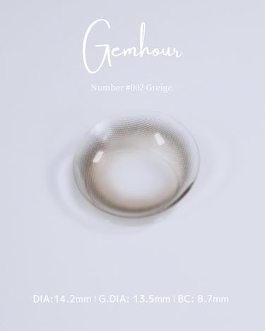 Number Series/Gemhour lens/カラーコンタクトレンズを使ったクチコミ（6枚目）