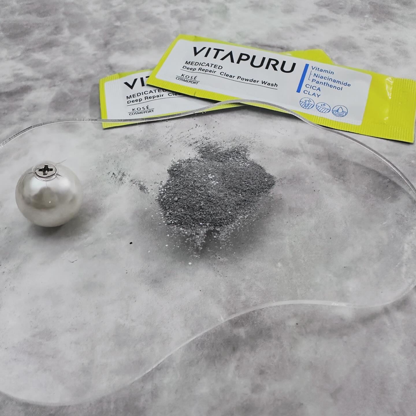 ビタプル リペア クリアウォッシングフォーム/VITAPURU/洗顔フォームを使ったクチコミ（2枚目）