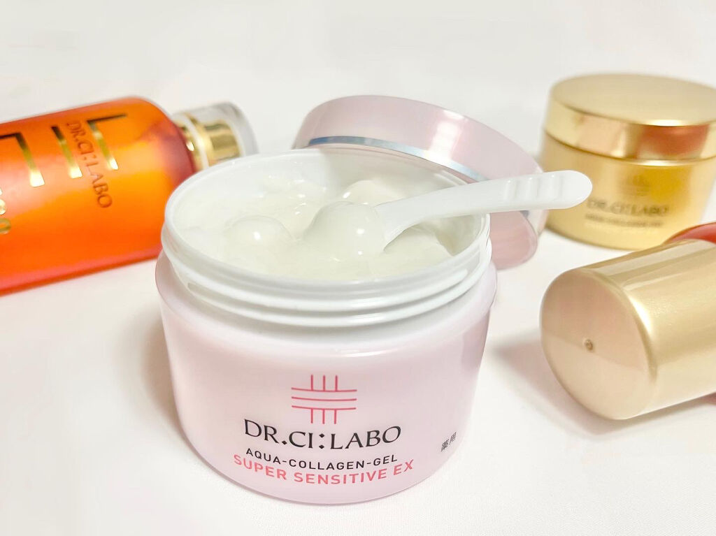 薬用アクアコラーゲンゲル スーパーセンシティブEX/ドクターシーラボⓇ/オールインワン化粧品を使ったクチコミ（1枚目）