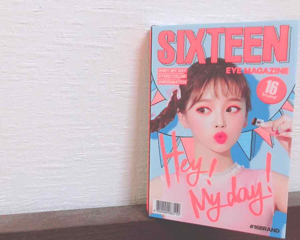 16 EYE MAGAZINE/16BRAND/アイシャドウパレットを使ったクチコミ(1枚目)