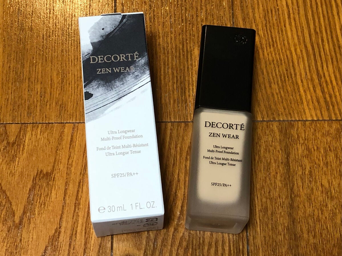 ゼン ウェア フルイド/DECORTÉ/リキッドファンデーションを使ったクチコミ(1枚目)