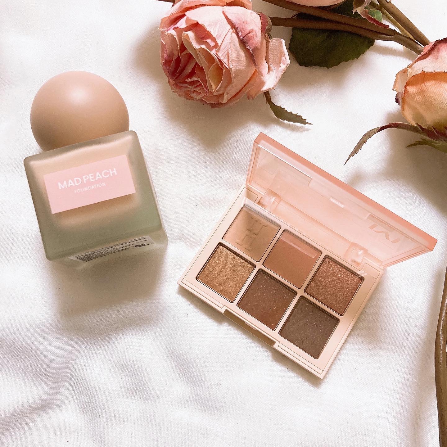 デイリームードアイシャドウパレット/MAD PEACH/アイシャドウパレットを使ったクチコミ（1枚目）