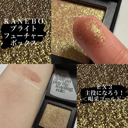 ブライトフューチャーボックス/KANEBO/単色アイシャドウを使ったクチコミ(4枚目)