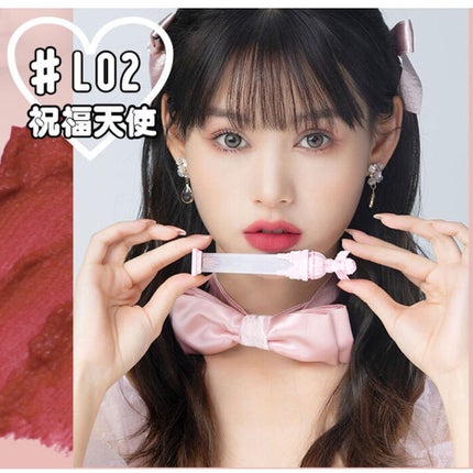 リトルエンジェルフェザーマットリップ/FlowerKnows/口紅を使ったクチコミ(4枚目)