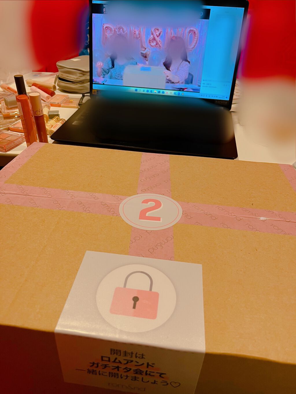 デュイフルウォーターティント/rom&nd/リップティントを使ったクチコミ(2枚目)