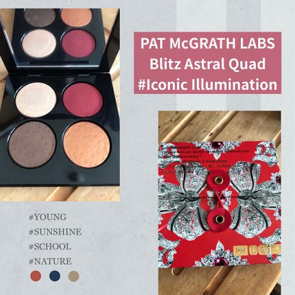 BLITZ ASTRAL QUAD/PAT McGRATH LABS/アイシャドウパレットを使ったクチコミ(1枚目)