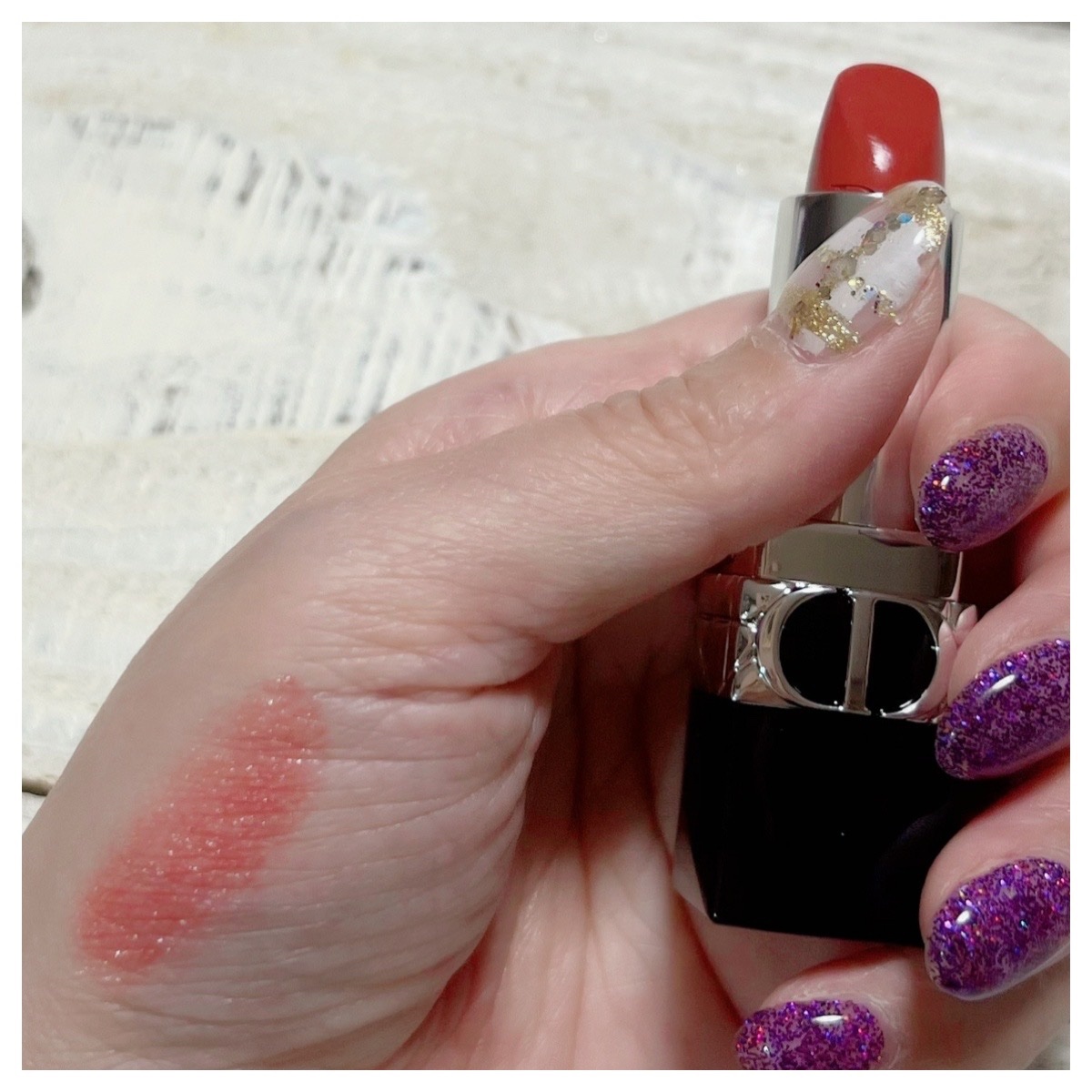 ルージュ ディオール バーム/Dior/リップバームを使ったクチコミ（3枚目）