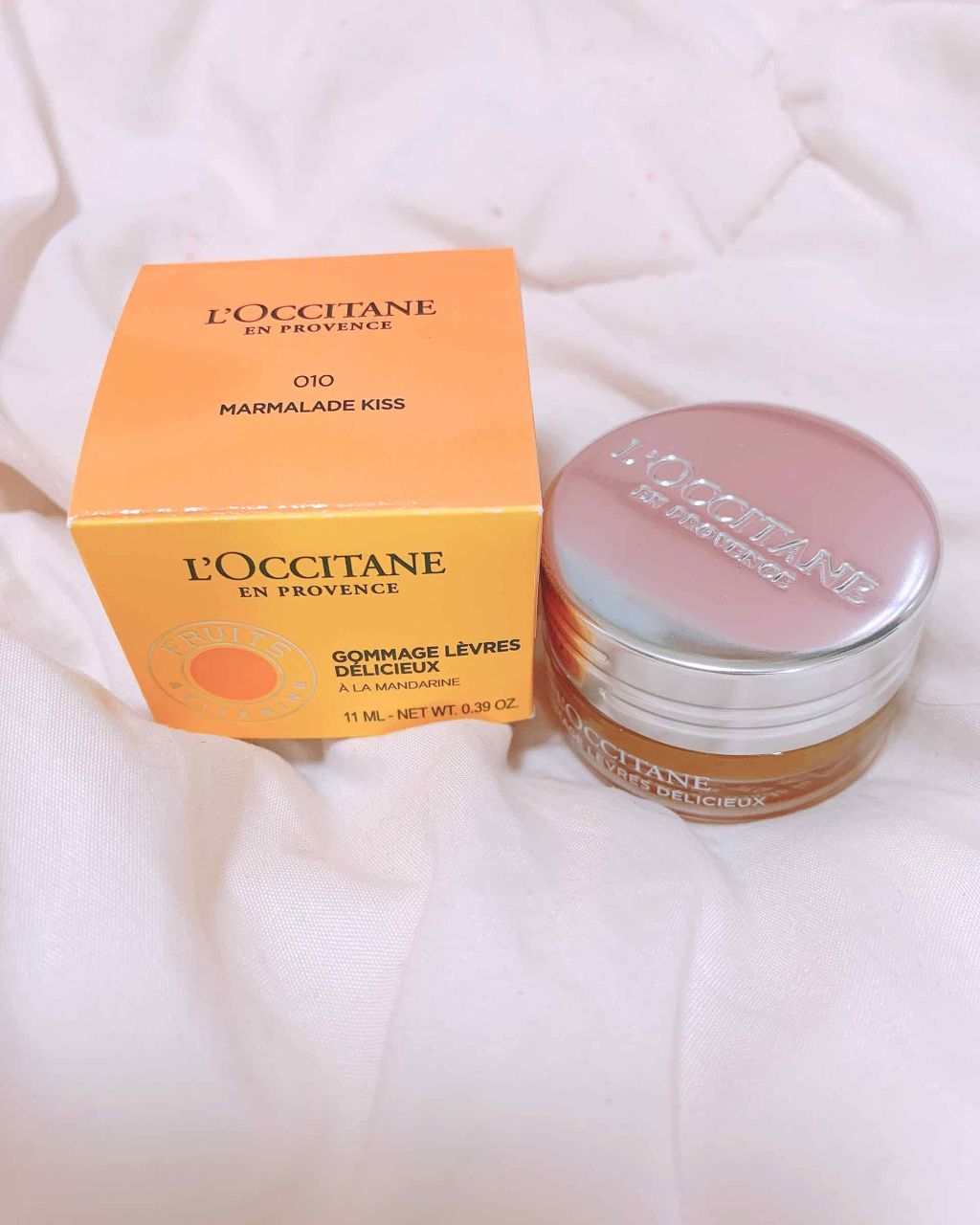 デリシャス&フルーティー リップスクラブ /L'OCCITANE/リップスクラブを使ったクチコミ(3枚目)