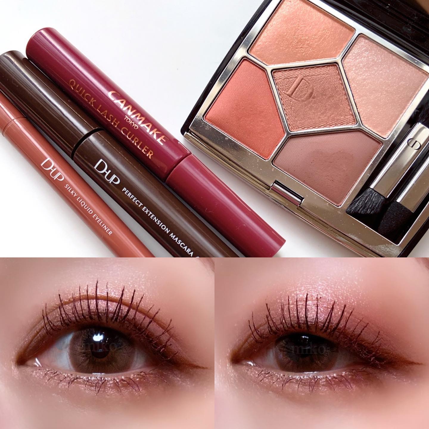 クイックラッシュカーラー/キャンメイク/マスカラ下地を使ったクチコミ（2枚目）