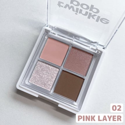 グリッターレイヤリングアイシャドウパレット/TWINKLE POP/アイシャドウパレットを使ったクチコミ(4枚目)