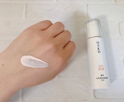 薬用 日中美白美容液UV/HAKU/日焼け止めローションを使ったクチコミ(7枚目)