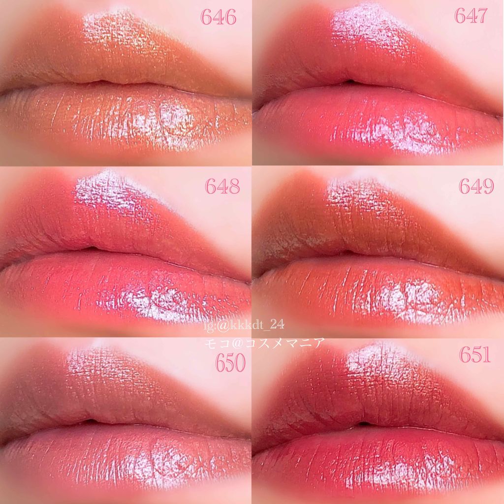 カラーリッシュ ルルージュ  ヌードナクレ コレクション 650 マーメイドソング/ロレアル パリ/口紅を使ったクチコミ（3枚目）