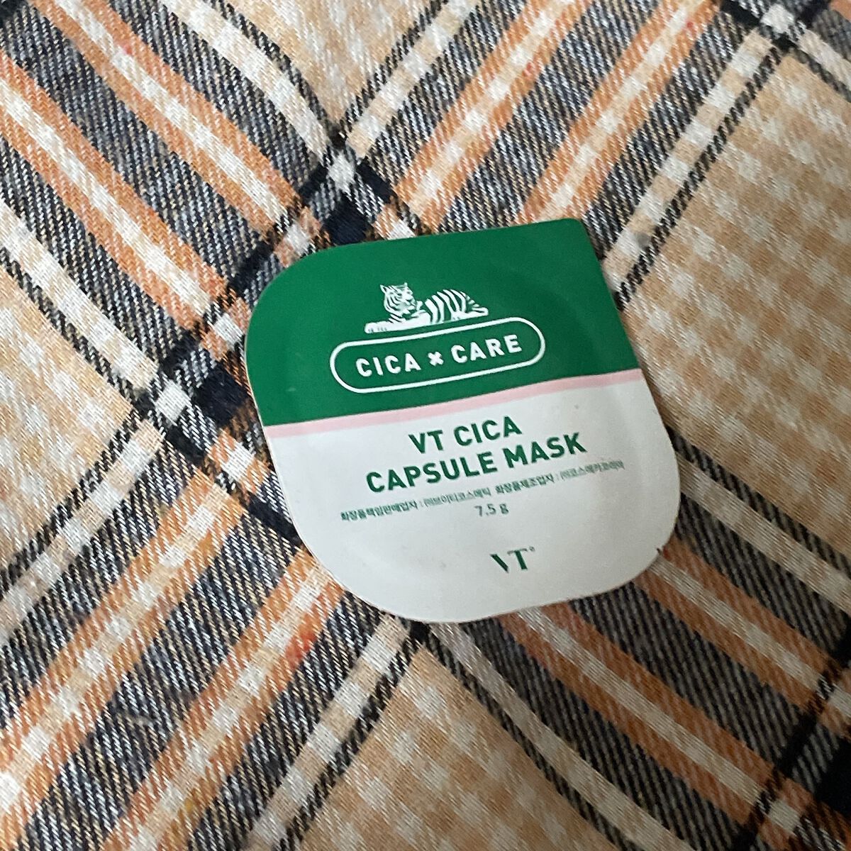 CICA カプセルマスク/VT/洗い流すパック・マスクを使ったクチコミ（1枚目）