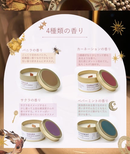 木芯のキャンドル ペパーミントの香り/Standard Products by DAISO /その他を使ったクチコミ(3枚目)