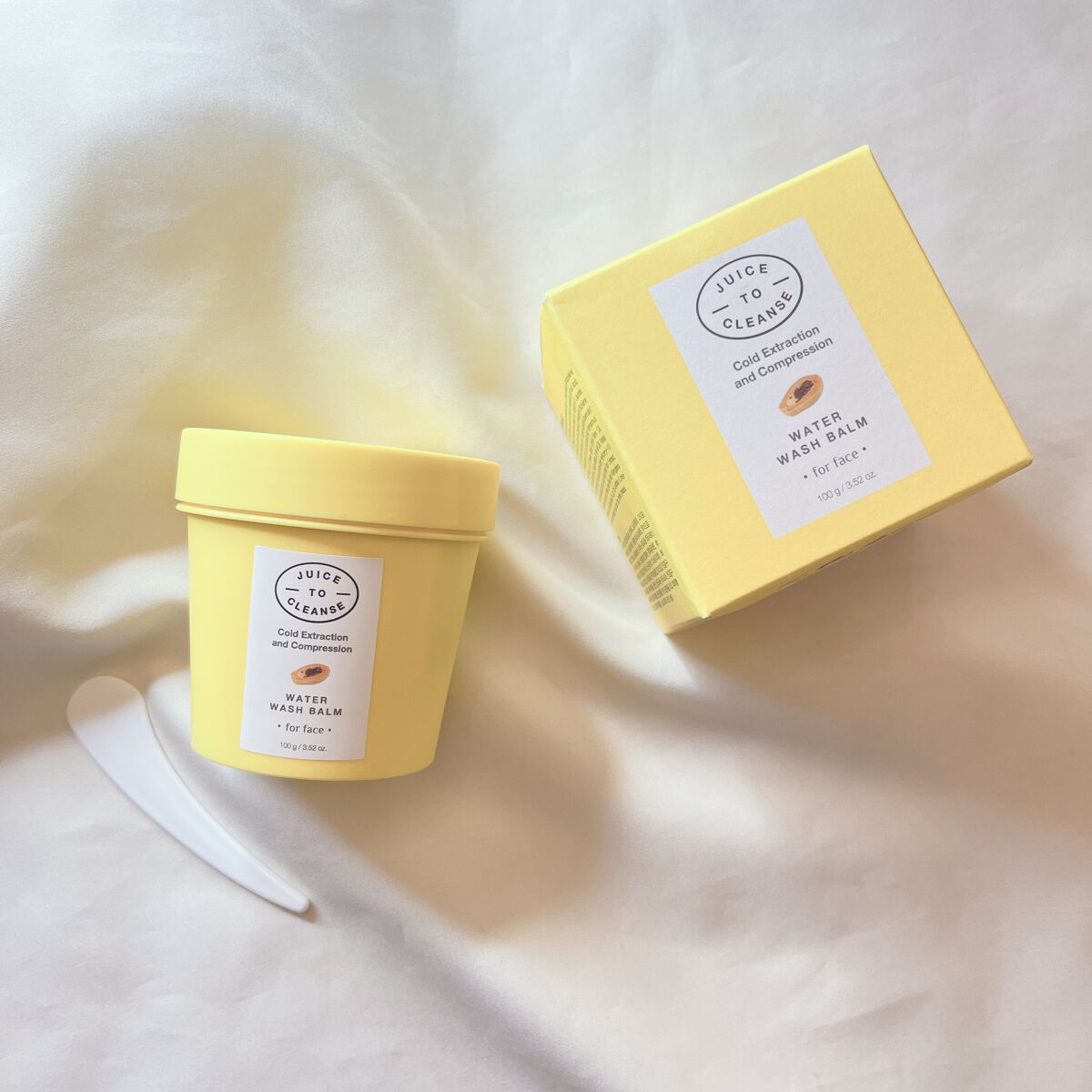 ウォーターウォッシュバーム/JUICE TO CLEANSE/スクラブ・ゴマージュを使ったクチコミ(2枚目)